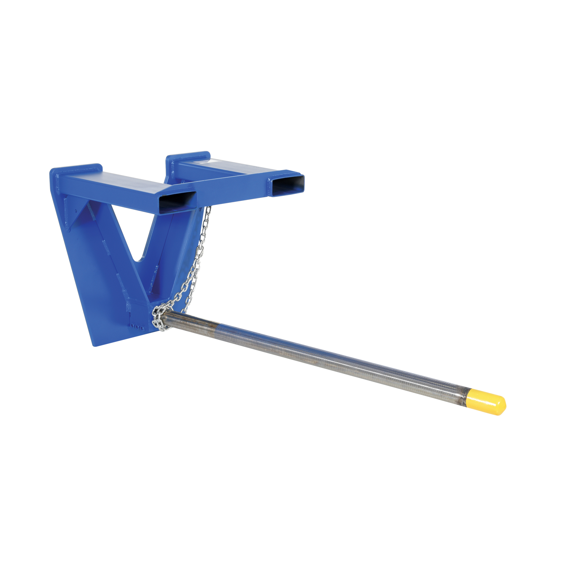 Vestil Steel Rug Ram Boom — Fork Mounted, 60in. Length, 2500-Lb. Capacity, Blue, Model# CRP-60